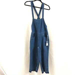 Universal Thread Womens Overalls Cropped Raw Hem